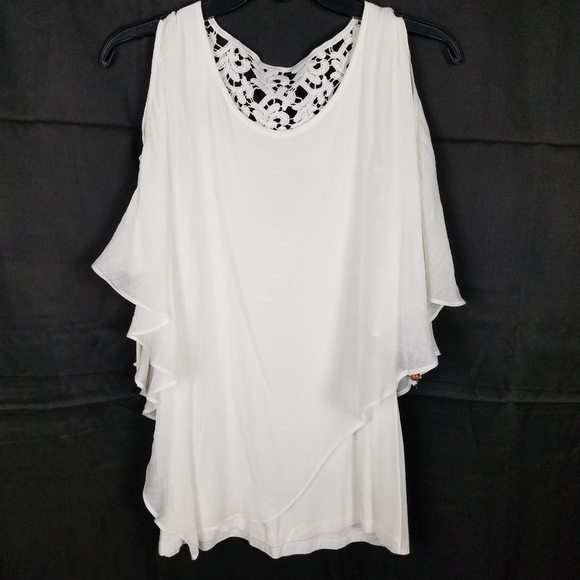 I.N. Studio Boho lace back top‎ - Picture 1 of 8